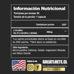 L carnitina Carni Pro Series - 90 servicios - Imagen 2